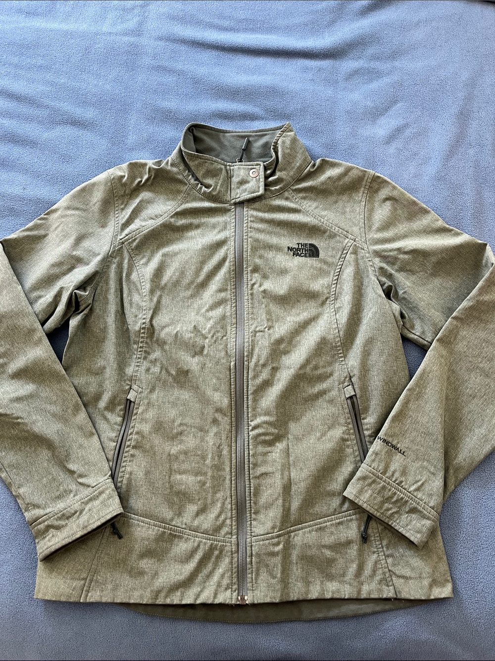 The North Face Women's Olive Softshell Jacket L